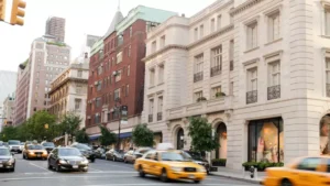 Compras na Madison Avenue em Nova York